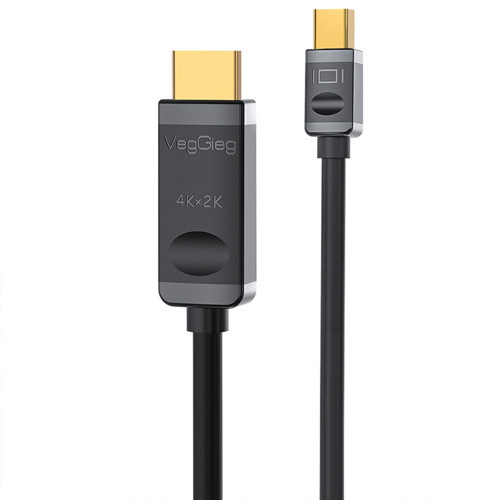 4K 30Hz Mini DisplayPort to HDMI Dönüştürücü Kablo 3 Metre