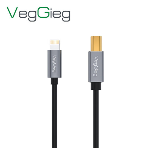 Lightning to MIDI USB-B iPhone iPad Uyumlu Müzik Enstrüman Kablosu