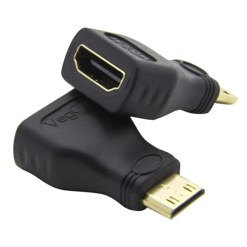 Mini HDMI to HDMI Dönüştürücü Adaptör