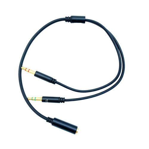 3.5mm Kulaklık ve Mikrofon Ayırıcı Y Kablo