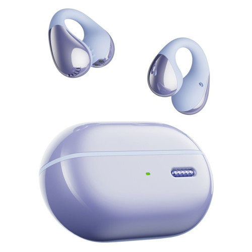 PearlClip Pro Hi-Res LDAC ENC OWS Kablosuz Bluetooth 6.0 Kulaklık Mor