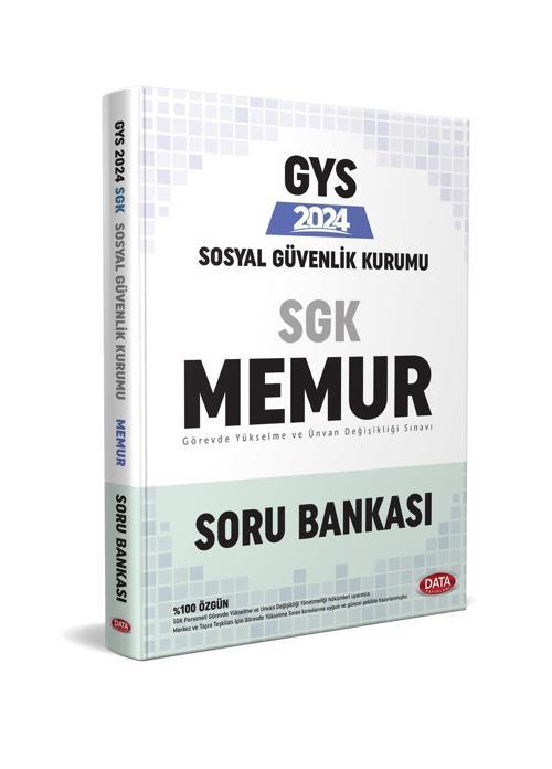 Data Yayınları 2024 SGK Memur Soru Bankası