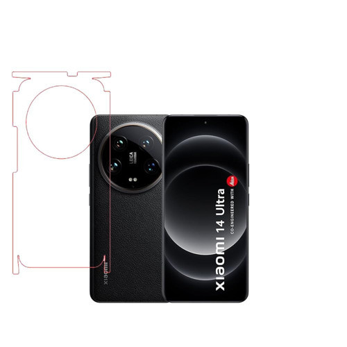 Xiaomi 14 Ultra İle Uyumlu 360 Arka Kaplama