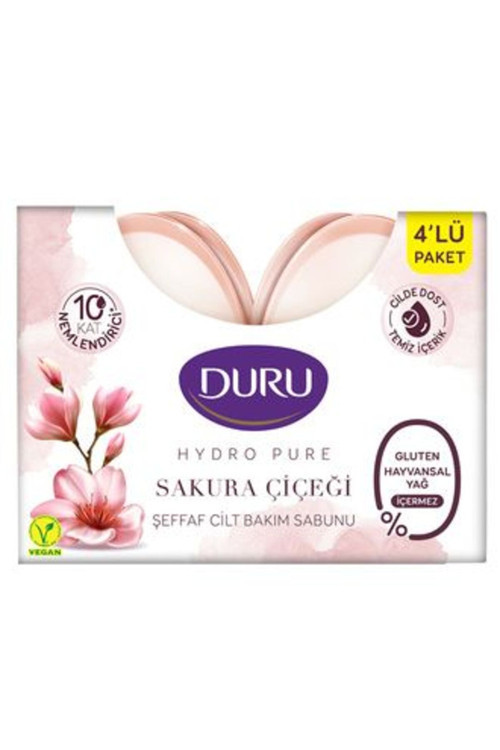 2 Adet Hydropure Sakura Bakım Sabunu 4 X 135 G