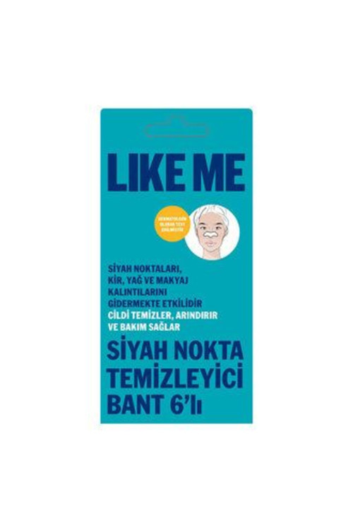 3 Adet Siyah Nokta Temizleyici Bant 6'Lı