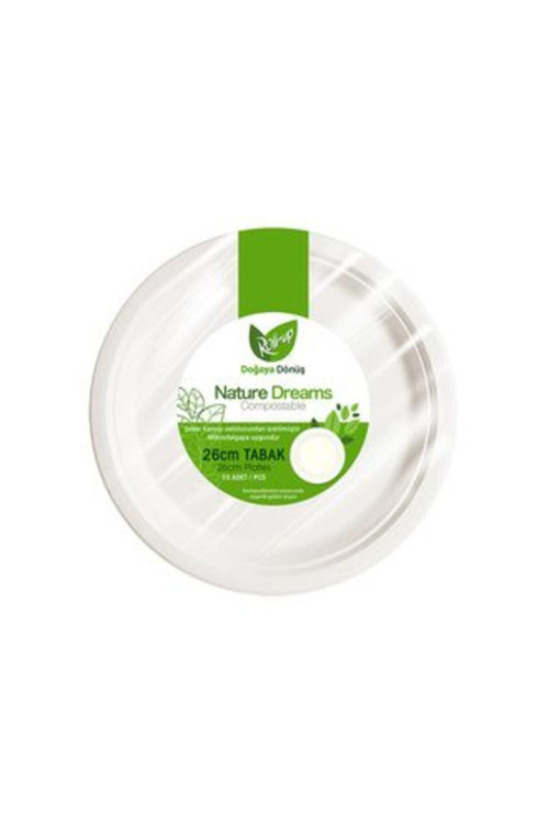 2 Adet Nature Dreams Tabak 10'Lu 26 Cm