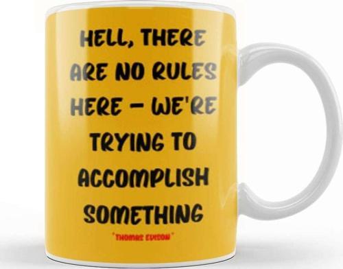 Thomas Edison Quotes Motivation Quotes Entrepreneurs İnspiration Success Work Gifts Kupa Bardak Porselen