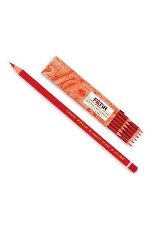 Kırmızı Kopya Kalemi (12 Li Paket)