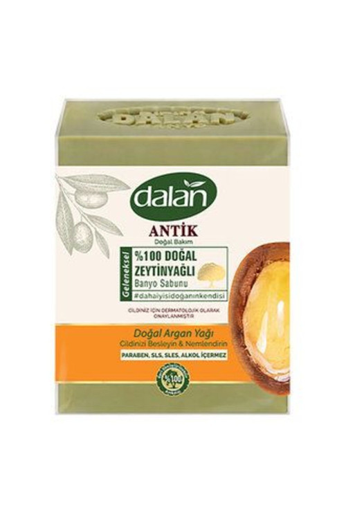 1 Adet Antik Zeytiyağlı Argan Yağlı Banyo Sabun 4X150G