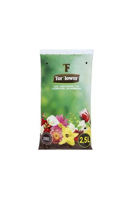 5 Adet 2.5 L Saksı Toprağı