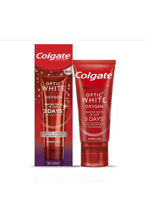 Optic White Oxygen Aktif Oksijen Teknolojisi Beyazlatıcı Diş Macunu 50 Ml