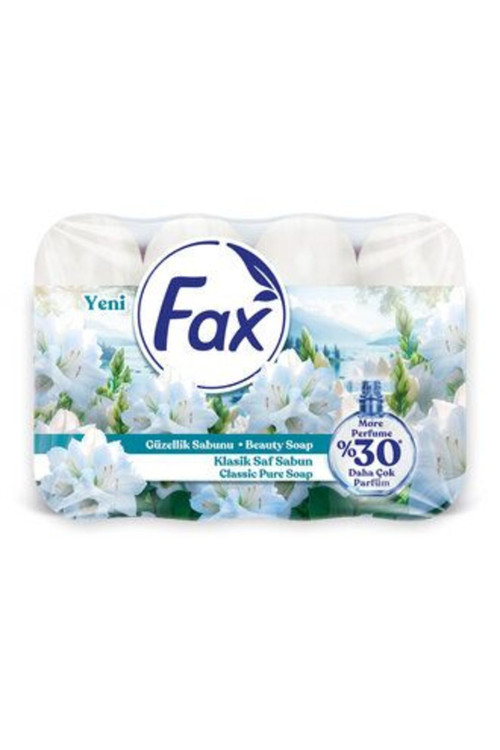 6 Adet Saf Sabun Beyaz 4X70 G
