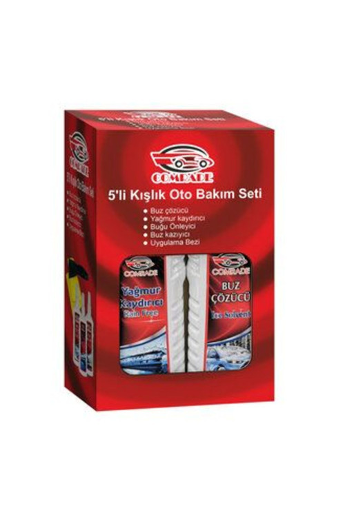 5 Adet Kışlık Oto Bakım Seti 5'Li