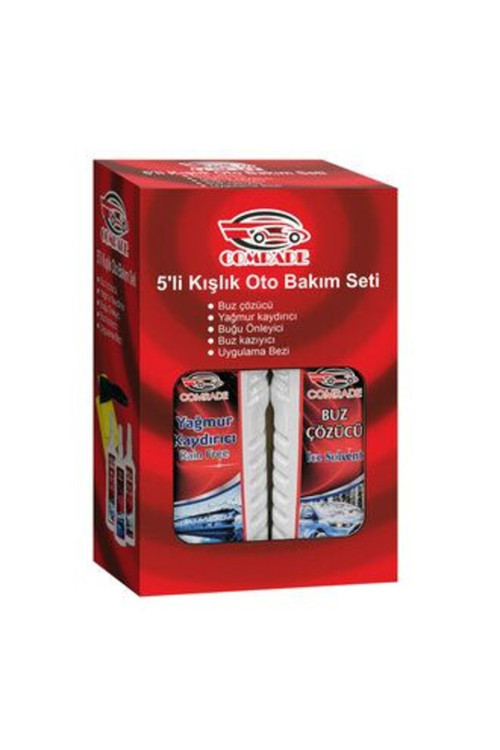 4 Adet Kışlık Oto Bakım Seti 5'Li