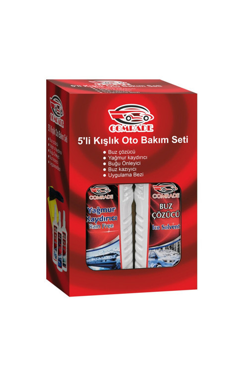 Kışlık Oto Bakım Seti 5'Li 3 Adet