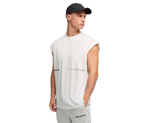 M Graphic Cutoff Tank Erkek Antrenman Tişörtü 52852902 Beyaz