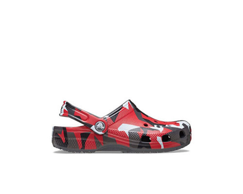 Classic Geo Camo Clog K Çocuk Terlik 211171-0IE Gri
