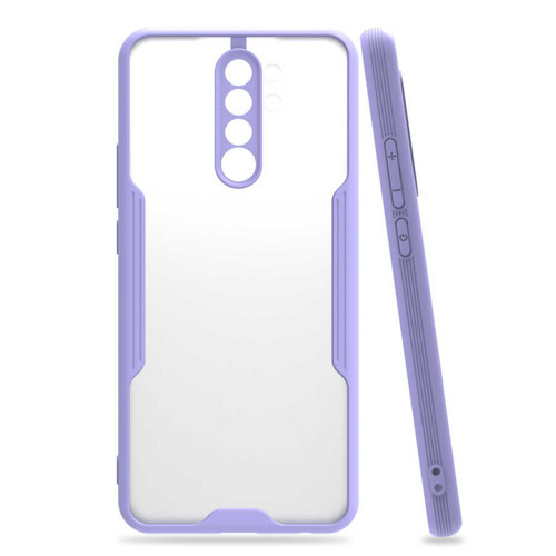 Redmi Note 8 Pro Kılıf Parfe Kenarları Pastel Renk Silikon Kılıf