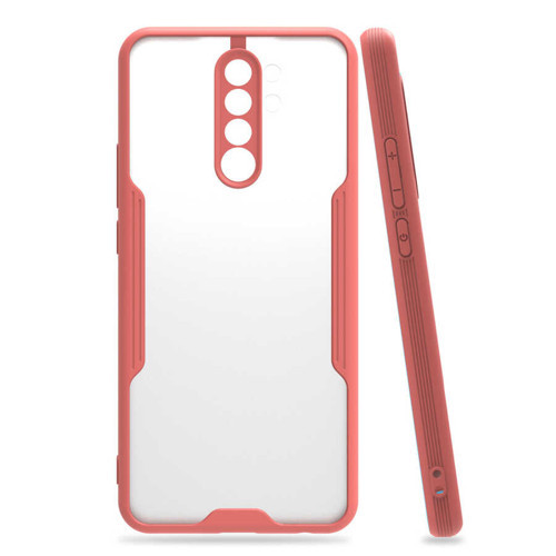 Redmi Note 8 Pro Kılıf Parfe Kenarları Pastel Renk Silikon Kılıf