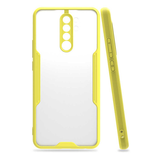 Redmi Note 8 Pro Kılıf Parfe Kenarları Pastel Renk Silikon Kılıf