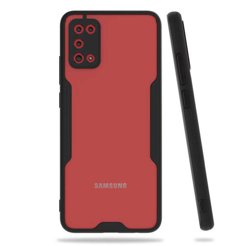 Galaxy A02S Kılıf Zore Parfe Kenarları Pastel Renk Silikon Kılıf