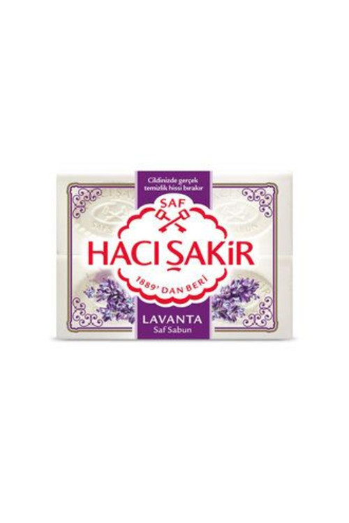 3 Adet Lavanta Beyaz Kalıp Sabun 4 X 150 G