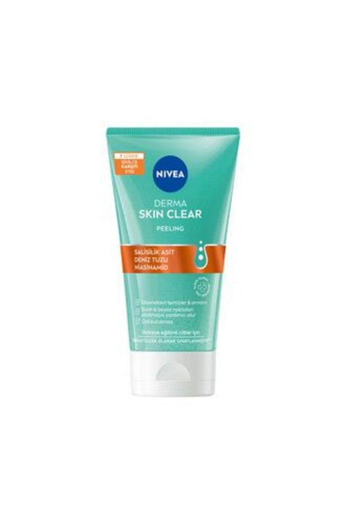 4 Adet Derma Skin Clear Karşıtı Yüz Temizleyici Peeling 150Ml