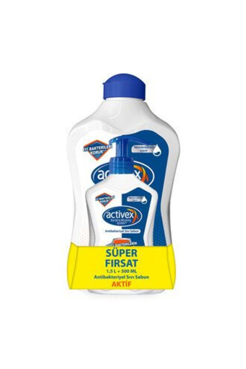 1 Adet Sıvı Sabun Aktif 1.500 Ml+ 500 Ml