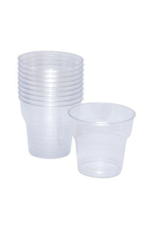 4 Adet Şeffaf Kristal Bardak 10'Lu