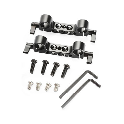2061 Süper Hafif 15 mm Raylı Blok (2'li Paket)