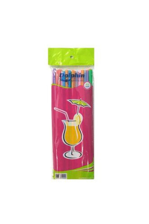 1 Adet Artistik Pipet Uzun Koruklu 50'Li