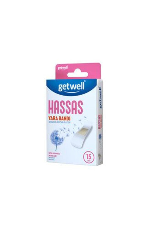 1 Adet Hassas Yara Bandı 15'Li