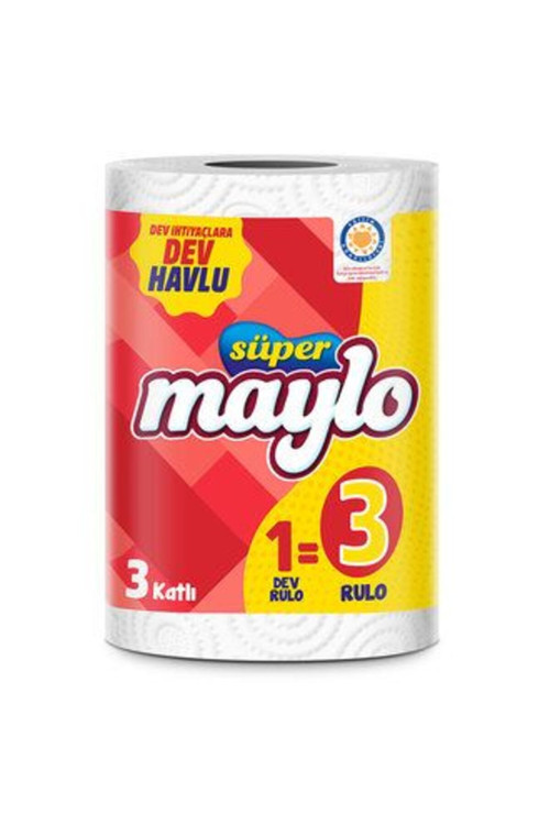 1 Adet Süper Dev Havlu 1=3 Rulo