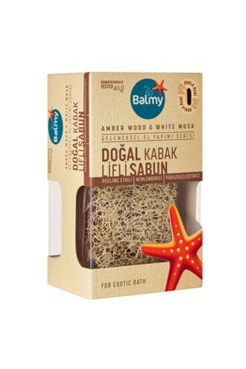 4 Adet Balmy Kabak Lifli Sabun Amber Wood&White Musk 125 G