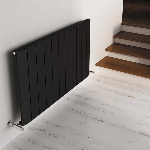 Slim Yakıt Tasarruflu Premium Malzeme Alüminyum Radyatör 60x123cm Kumlu Siyah