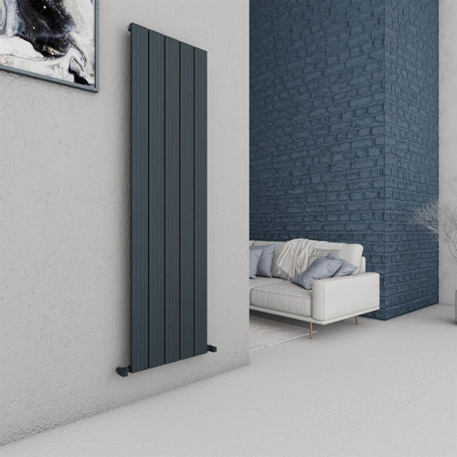 Chambord Yakıt Tasarruflu Premium Malzeme Alüminyum Radyatör 180x49,5cm Kumlu Antrasit