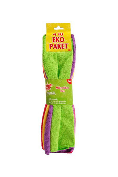 2 Adet Mikrofiber Bez Açık 4'Lü