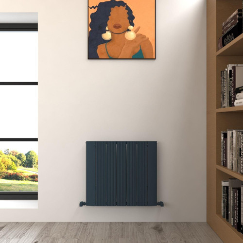 Dune Yakıt Tasarruflu Premium Malzeme Alüminyum Radyatör 60x66cm Kumlu Antrasit