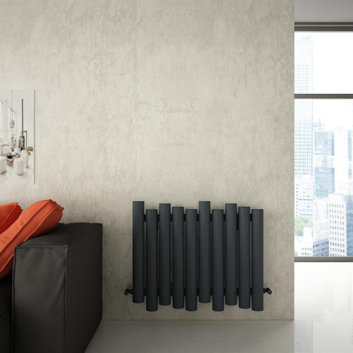 Motion Yakıt Tasarruflu Premium Malzeme Alüminyum Radyatör 60x95cm Kumlu Antrasit