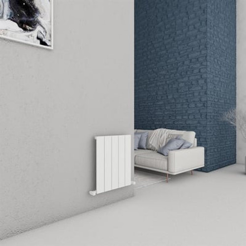 Chambord Yakıt Tasarruflu Premium Malzeme Alüminyum Radyatör 60x49,5cm Kumlu Beyaz
