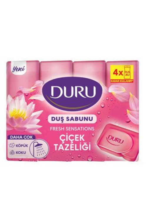 2 Adet Fresh Duş Sabunu Çiçek Tazeliği 4X150 G