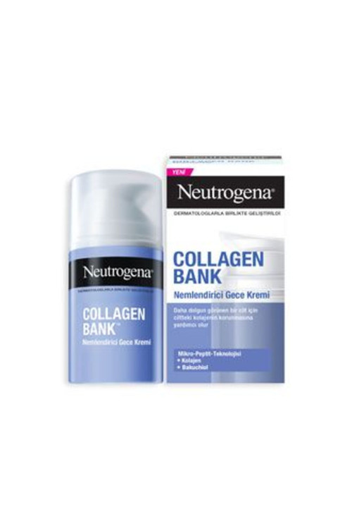 2 Adet Collagen Bank Nemlendirici Gece Kremi 50 Ml
