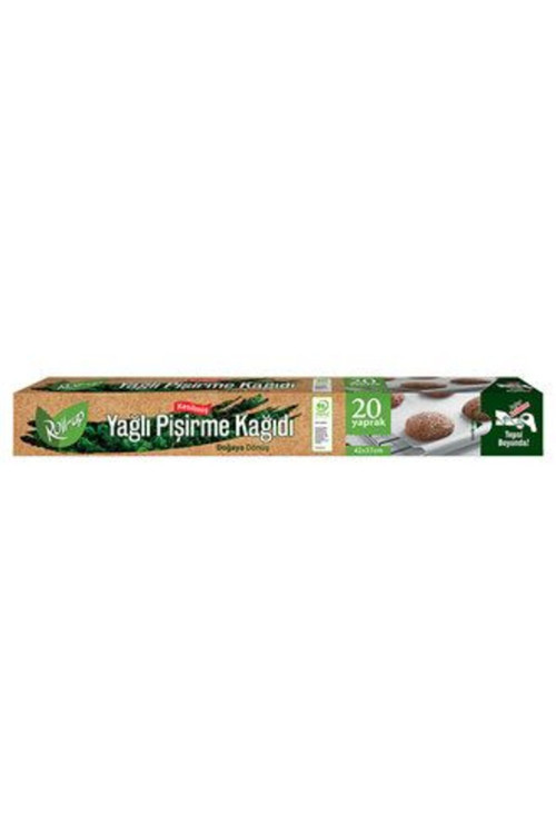 5 Adet Doğaya Dönüş (Pefc) Yağlı Pişirme Kağıdı 20'Li