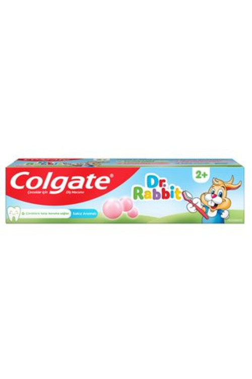 5 Adet Dr.Rabbit 2+ Yaş Sakız Aromalı Diş Macunu 50 Ml