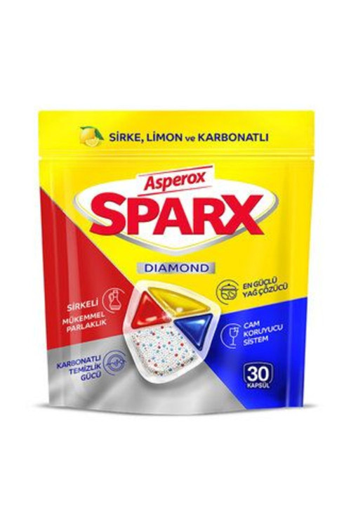 2 Adet Sparx Diamond Bulaşık Makinesi Kapsül 30'Lu 351 G