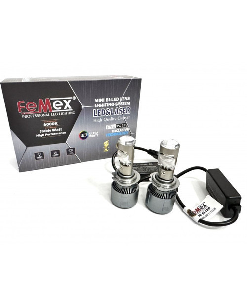 Pro PLUS EXCLUSIVE Technology CSP LEXTAR Chipset H7 Mini Bi-Led Kendinden Mercekli