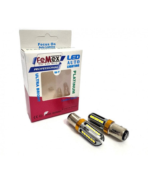 Platinum Çift Duy Beyaz P21W 1157 15W Led Ampul