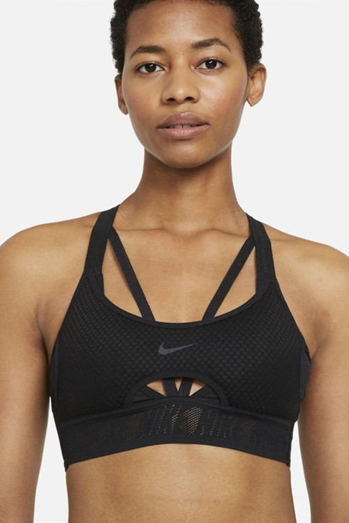 Bra Indy Ultra Breathe Hafif Destekli Dolgulu Spor Sütyeni Büstiyer Siyah