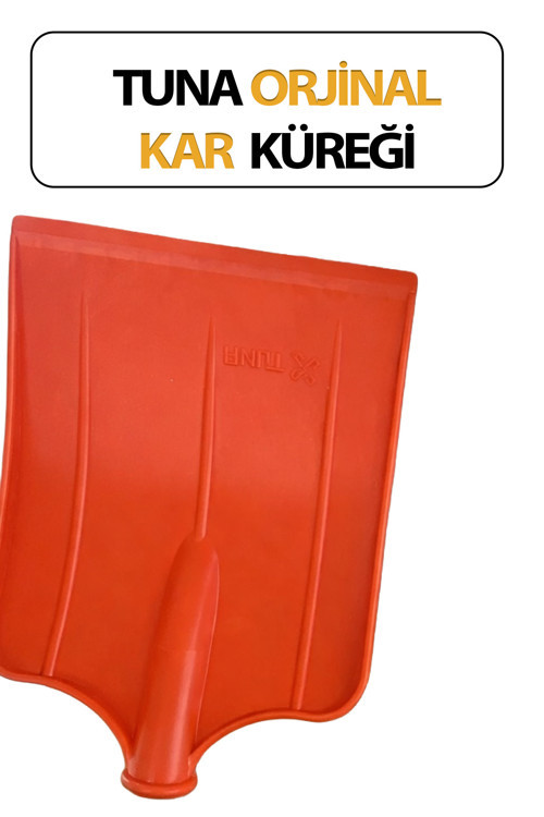 Kürek Kar Küreği (Sapsız) Turuncu Renk