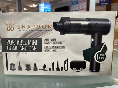 SNV-3001 17000PA 2000Mah 15in1 Güçlü Vakum Ve Üflemeli Şarjlı Katlanabilir Araç Süpürgesi